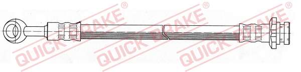 QUICK BRAKE Bremseslange 50981 for NISSAN
