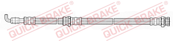 QUICK BRAKE Bremseslange 50986 for MAZDA