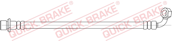 QUICK BRAKE Bremseslange 58003 for TOYOTA