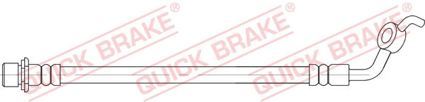 QUICK BRAKE Bremseslange 58008 for TOYOTA