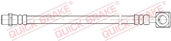 QUICK BRAKE Bremseslange 58009 for SAAB