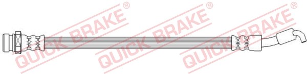 QUICK BRAKE Bremseslange 58020 for KIA