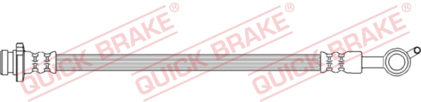 QUICK BRAKE Bremseslange 58021 for NISSAN