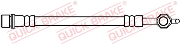 QUICK BRAKE Bremseslange 58023 for TOYOTA