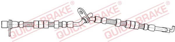 QUICK BRAKE Bremseslange 58802 for MAZDA
