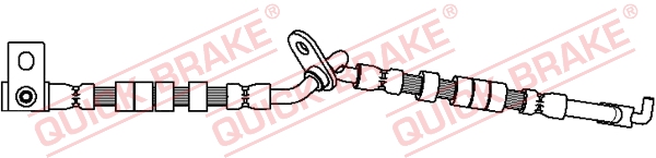 QUICK BRAKE Bremseslange 58801 for MAZDA