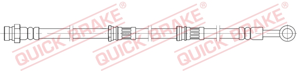 QUICK BRAKE Bremseslange 58828 for MITSUBISHI