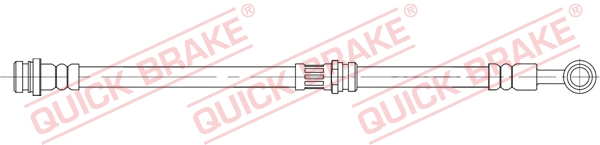 QUICK BRAKE Bremseslange 58849 for SUZUKI