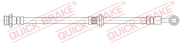 QUICK BRAKE Bremseslange 58848 for SUZUKI
