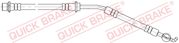 QUICK BRAKE Bremseslange 58865 for TOYOTA