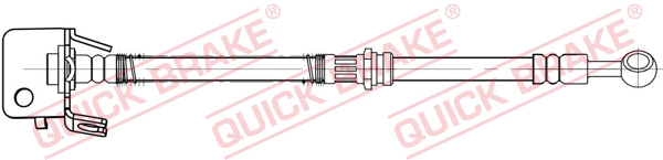 QUICK BRAKE Bremseslange 58869 for HYUNDAI