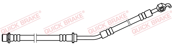 QUICK BRAKE Bremseslange 58870 for TOYOTA