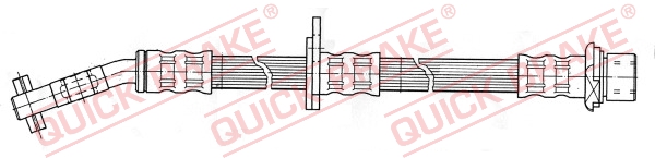 QUICK BRAKE Bremseslange 58934 for TOYOTA