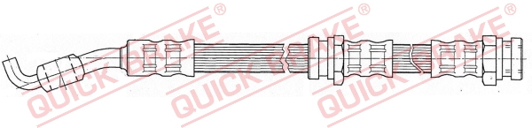 QUICK BRAKE Bremseslange 58948 for MAZDA