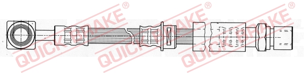 QUICK BRAKE Bremseslange 58949 for SAAB