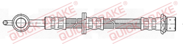 QUICK BRAKE Bremseslange 58965 for TOYOTA