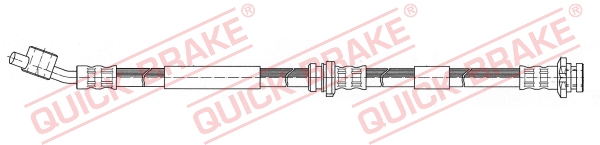 QUICK BRAKE Bremseslange 58970 for NISSAN