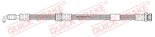 QUICK BRAKE Bremseslange 58987 for MAZDA