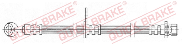 QUICK BRAKE Bremseslange 58993 for HONDA