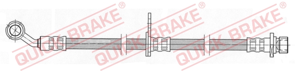 QUICK BRAKE Bremseslange 59902 for HONDA