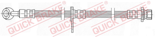QUICK BRAKE Bremseslange 59904 for HONDA