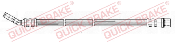 QUICK BRAKE Bremseslange 59993 for VAUXHALL SAAB