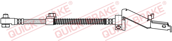 QUICK BRAKE Bremseslange 86901x for CHRYSLER