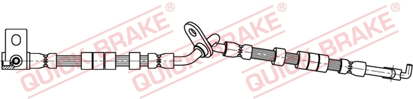 QUICK BRAKE Bremseslange 80903 for MAZDA