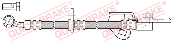 QUICK BRAKE Bremseslange 80902x for HONDA