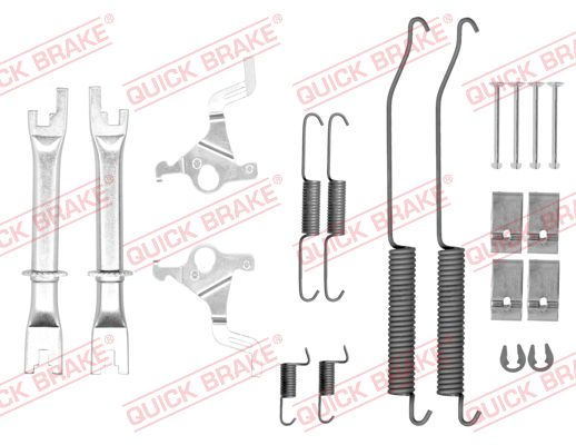 QUICK BRAKE Tilbehørssæt, bremsebakker 1050036s