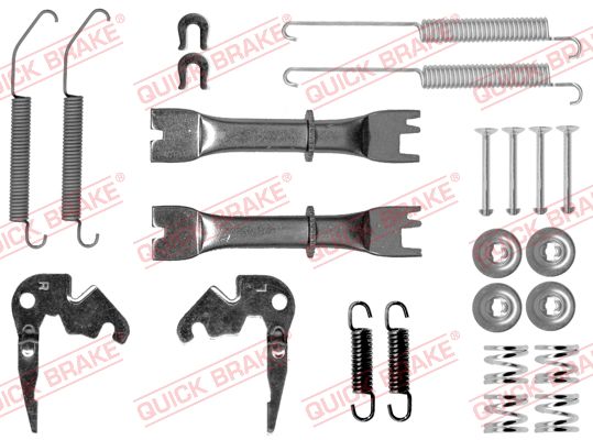 QUICK BRAKE Tilbehørssæt, bremsebakker 1050033s