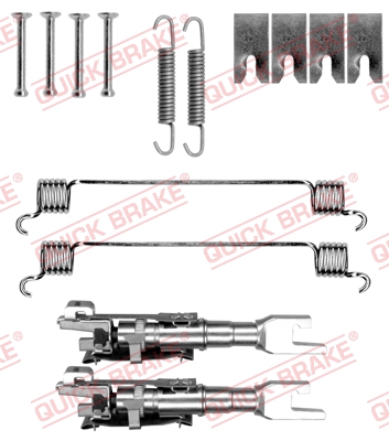 QUICK BRAKE Tilbehørssæt, bremsebakker 1050056s