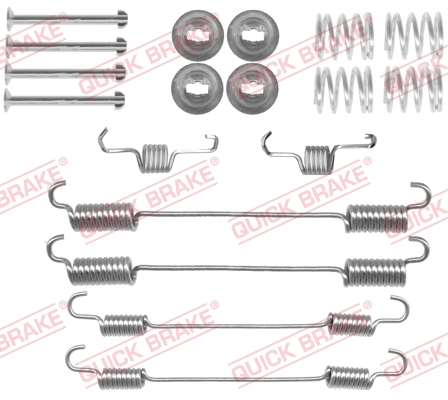 QUICK BRAKE Tilbehørssæt, bremsebakker 1050057