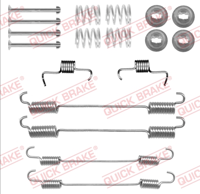 QUICK BRAKE Tilbehørssæt, bremsebakker 1050059