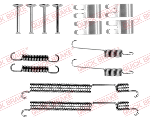 QUICK BRAKE Tilbehørssæt, bremsebakker 1050053