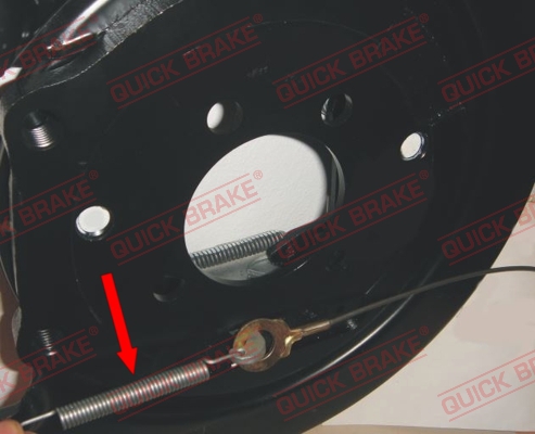 QUICK BRAKE Tilbehørssæt, parkeringsbremsebakker 1050480