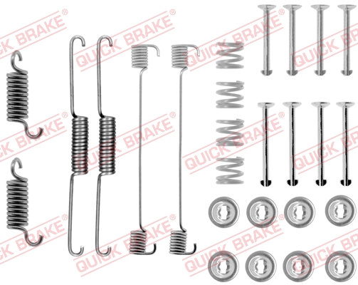 QUICK BRAKE Tilbehørssæt, bremsebakker 1050514