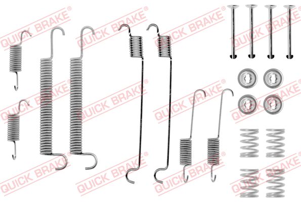 QUICK BRAKE Tilbehørssæt, bremsebakker 1050560