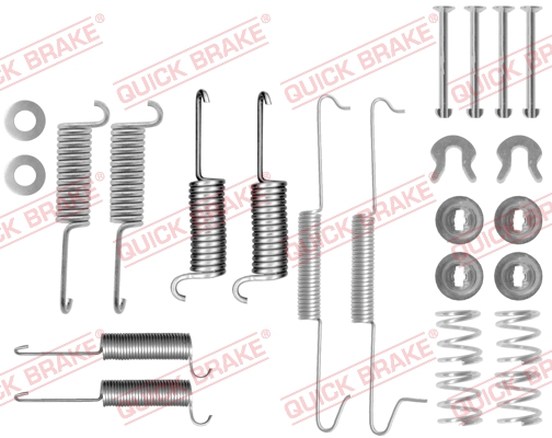QUICK BRAKE Tilbehørssæt, bremsebakker 1050571