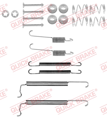 QUICK BRAKE Tilbehørssæt, bremsebakker 1050628