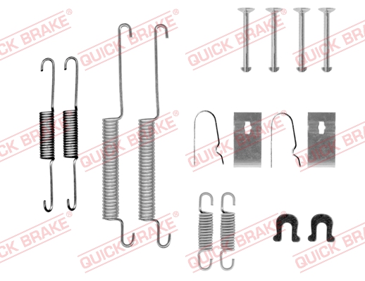 QUICK BRAKE Tilbehørssæt, bremsebakker 1050668