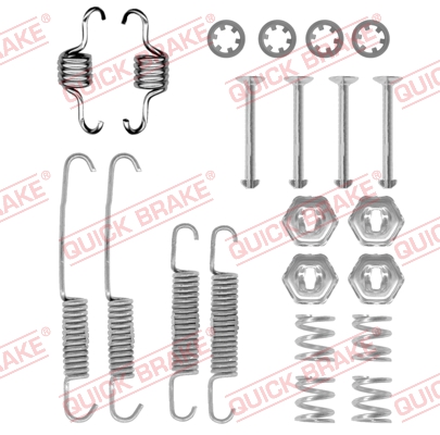 QUICK BRAKE Tilbehørssæt, bremsebakker 1050673