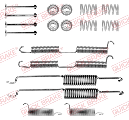QUICK BRAKE Tilbehørssæt, bremsebakker 1050687