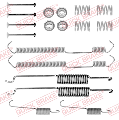 QUICK BRAKE Tilbehørssæt, bremsebakker 1050691