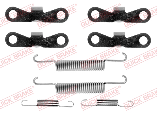 QUICK BRAKE Tilbehørssæt, parkeringsbremsebakker 1050720
