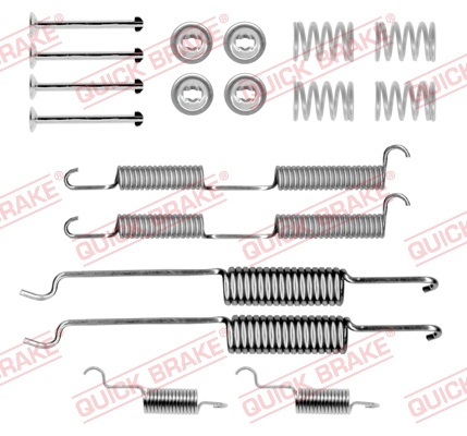 QUICK BRAKE Tilbehørssæt, bremsebakker 1050727
