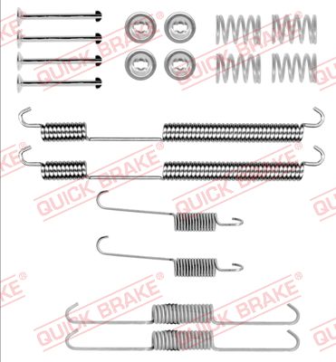 QUICK BRAKE Tilbehørssæt, bremsebakker 1050753