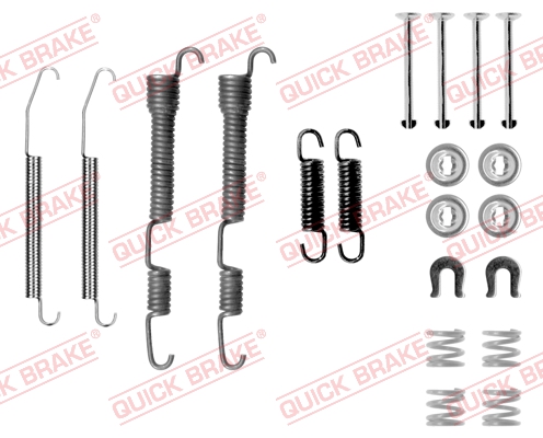 QUICK BRAKE Tilbehørssæt, bremsebakker 1050761