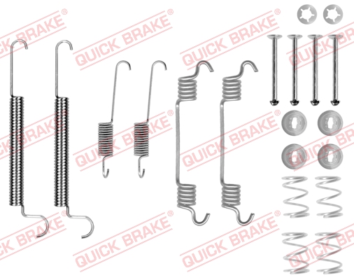 QUICK BRAKE Tilbehørssæt, bremsebakker 1050766
