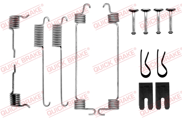 QUICK BRAKE Tilbehørssæt, bremsebakker 1050772